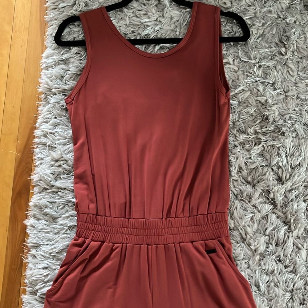 MPG JUMPSUIT CROPPED WIDE LEG